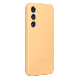 Samsung silikoninis dėklas EF-PS711TOEGWW, skirtas Samsung Galaxy S23 FE - persikas