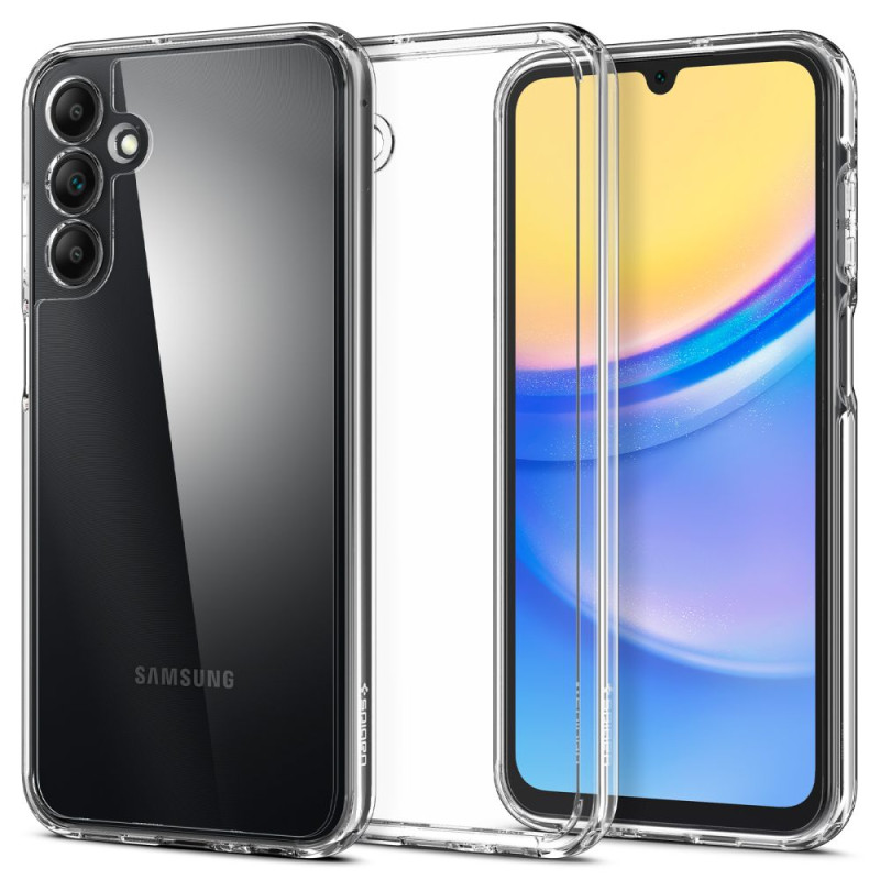 Spigen Ultra Hybrid dėklas, skirtas Samsung Galaxy A15 4G / 5G - skaidrus