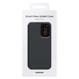 Samsung Smart View Wallet EF-ZS711CBEGWW dėklas, skirtas Samsung Galaxy S23 FE - juodas