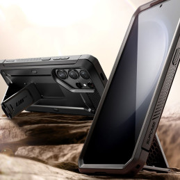 Unicorn Beetle Pro Supcase dėklas, skirtas Samsung Galaxy S24 Ultra - juodas
