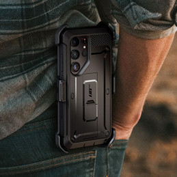 Unicorn Beetle Pro Supcase dėklas, skirtas Samsung Galaxy S24 Ultra - juodas