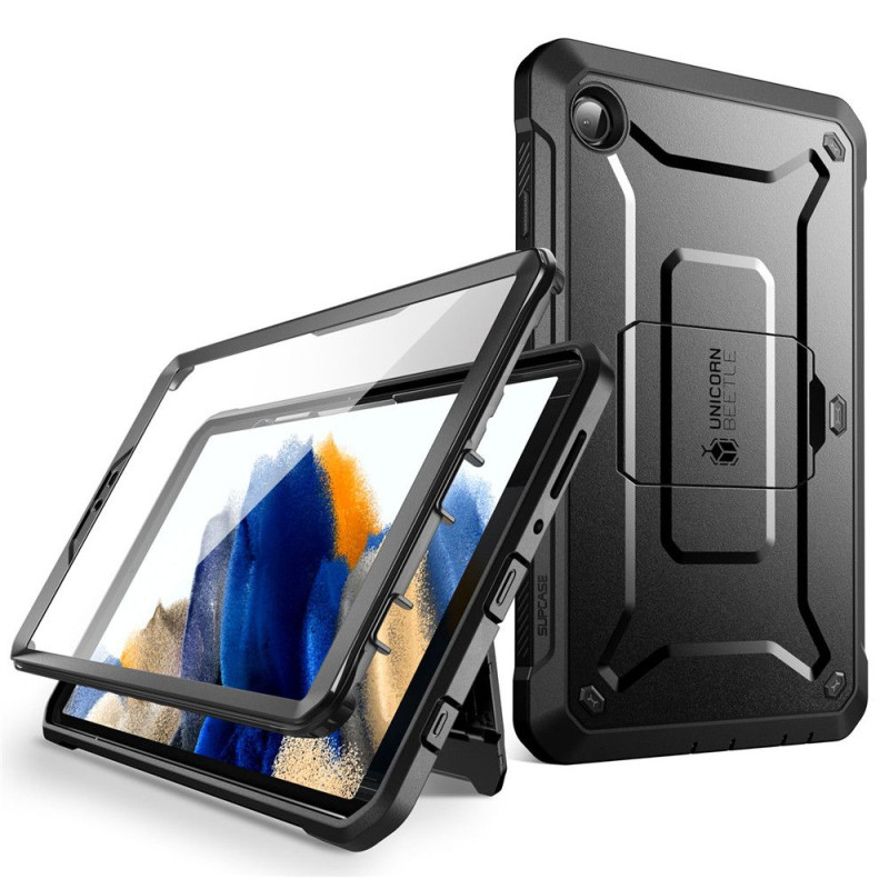 Unicorn Beetle Pro Supcase dėklas, skirtas Samsung Galaxy Tab A9 8.7 X110 / X115 – juodas