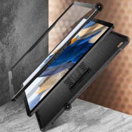Supcase Unicorn Beetle Pro dėklas, skirtas Samsung Galaxy Tab A9+ 11.0 X210 / X215 / X216 - juodas