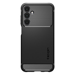 Spigen Rugged Armor dėklas, skirtas Samsung Galaxy A25 5G - matinė juoda