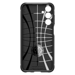 Spigen Rugged Armor dėklas, skirtas Samsung Galaxy A25 5G - matinė juoda
