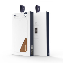 Dux Ducis Hivo dėklas su atvartu ir RFID blokatoriumi Samsung Galaxy S24+ - rudas