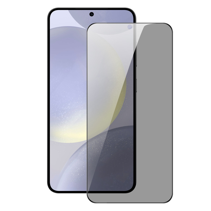 Dux Ducis Glass Privacy Samsung S24 - su juodu rėmeliu