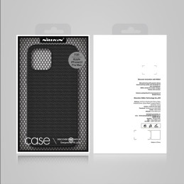 Nillkin Textured Case tvirtas sustiprintas dėklas su gelio rėmeliu ir nailonine nugara, skirtas iPhone 12 Pro Max juodai