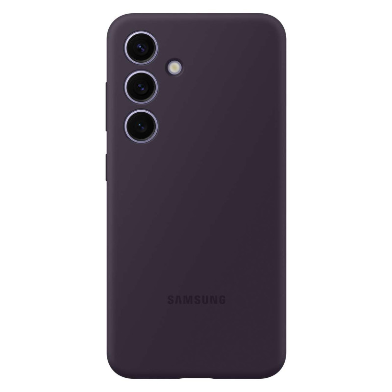 Samsung silikoninis dėklas EF-PS921TEEGWW, skirtas Samsung Galaxy S24 - tamsiai violetinis