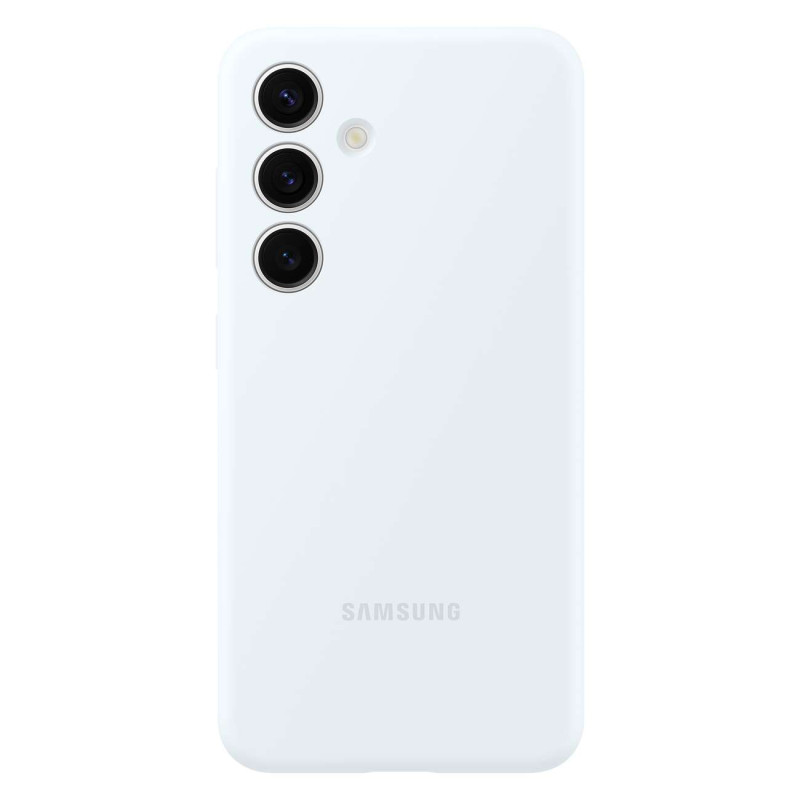Samsung silikoninis dėklas EF-PS921TWEGWW, skirtas Samsung Galaxy S24 - baltas