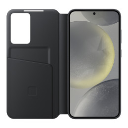 Samsung Smart View Wallet EF-ZS921CBEGWW atverčiamas dėklas, skirtas Samsung Galaxy S24 - juodas