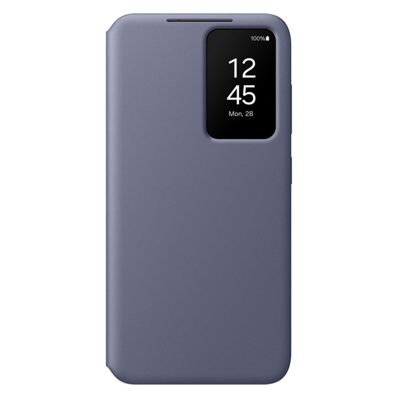 Samsung Smart View Wallet EF-ZS921CVEGWW dėklas su atvartu, skirtas Samsung Galaxy S24 - violetinė