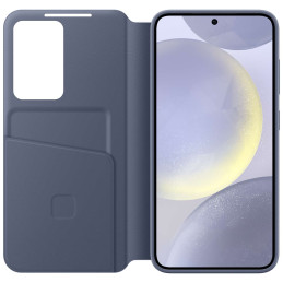 Samsung Smart View Wallet EF-ZS921CVEGWW dėklas su atvartu, skirtas Samsung Galaxy S24 - violetinė