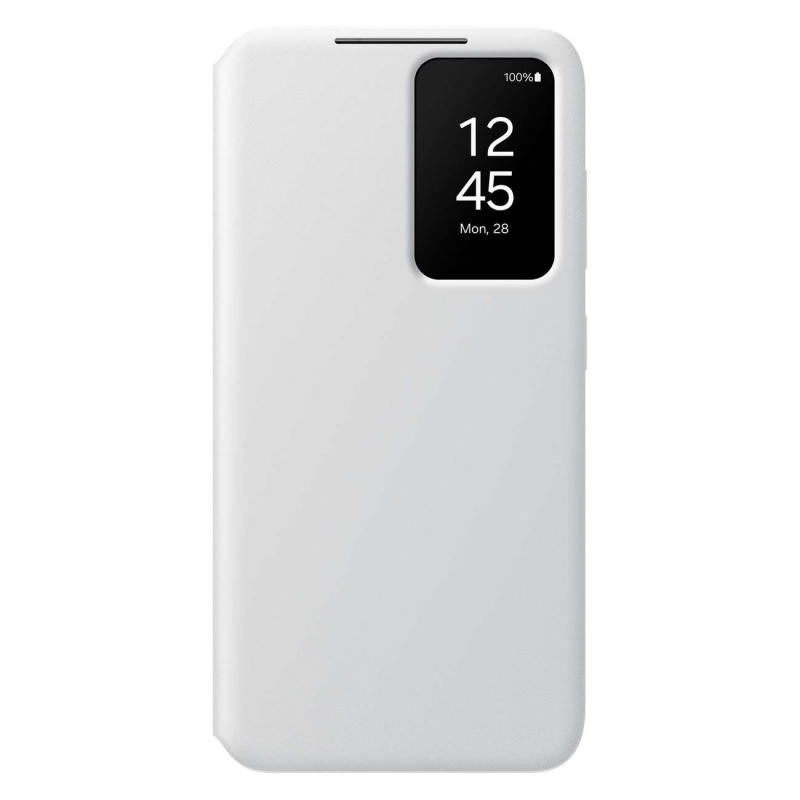 Samsung Smart View Wallet EF-ZS921CWEGWW dėklas su atvartu, skirtas Samsung Galaxy S24 - baltas