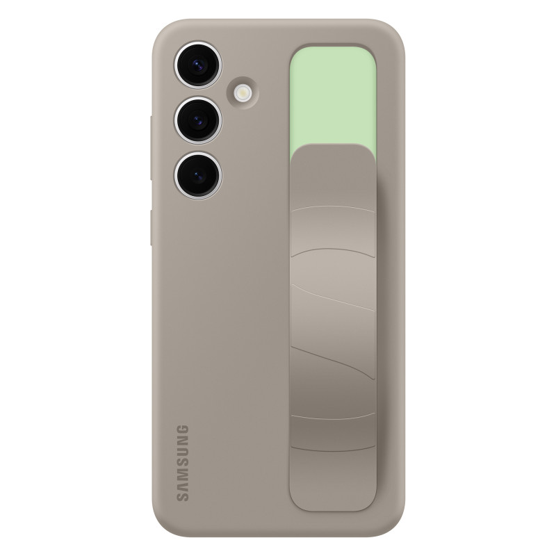 Samsung Standing Grip Case EF-GS921CUEGWW su laikikliu / stovu Samsung Galaxy S24 - pilka