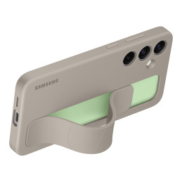 Samsung Standing Grip Case EF-GS921CUEGWW su laikikliu / stovu Samsung Galaxy S24 - pilka