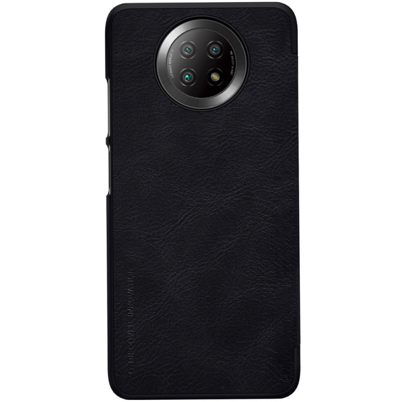 Nillkin Qin odinis dėklas skirtas Xiaomi Redmi Note 9T 5G juodas