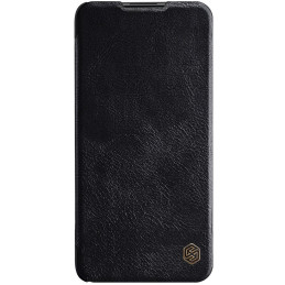 Nillkin Qin odinis dėklas skirtas Xiaomi Redmi Note 9T 5G juodas