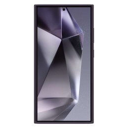 Samsung silikoninis dėklas EF-PS928TEEGWW, skirtas Samsung Galaxy S24 Ultra – tamsiai violetinis