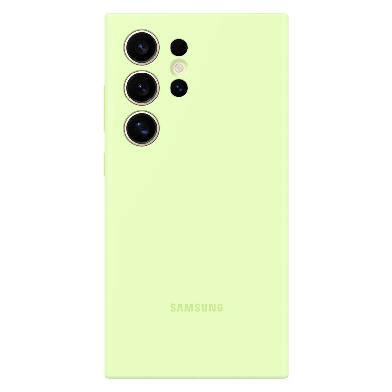 Samsung silikoninis dėklas EF-PS928TGEGWW, skirtas Samsung Galaxy S24 Ultra - šviesiai žalias