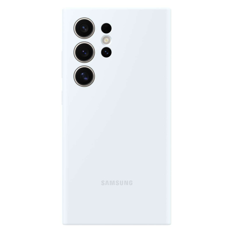 Samsung silikoninis dėklas EF-PS928TWEGWW, skirtas Samsung Galaxy S24 Ultra - baltas