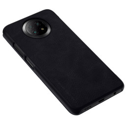 Nillkin Qin odinis dėklas skirtas Xiaomi Redmi Note 9T 5G juodas