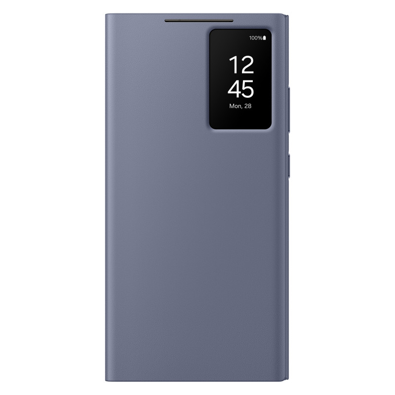 Samsung Smart View Wallet EF-ZS928CVEGWW atverčiamas dėklas, skirtas Samsung Galaxy S24 Ultra - violetinė