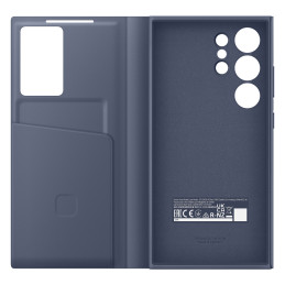 Samsung Smart View Wallet EF-ZS928CVEGWW atverčiamas dėklas, skirtas Samsung Galaxy S24 Ultra - violetinė
