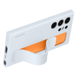 Samsung Standing Grip Case EF-GS928CLEGWW su laikikliu / stovu Samsung Galaxy S24 Ultra - šviesiai mėlyna