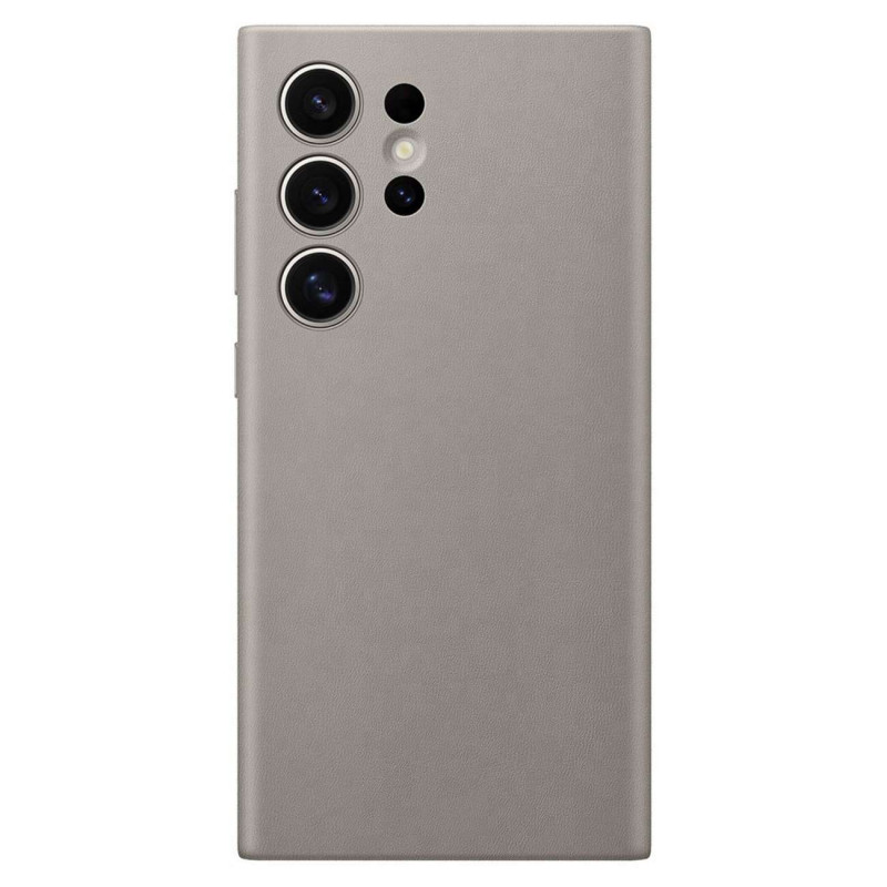 Samsung vegan odinis dėklas GP-FPS928HCAAW, skirtas Samsung Galaxy S24 Ultra - pilkas