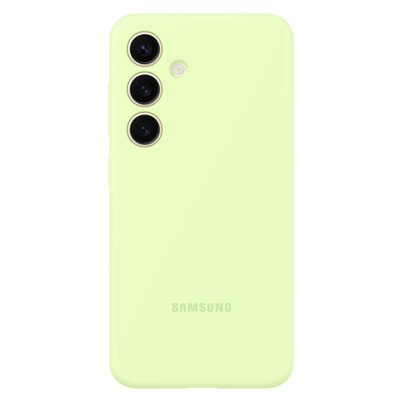 Samsung silikoninis dėklas EF-PS926TGEGWW, skirtas Samsung Galaxy S24+ - šviesiai žalias