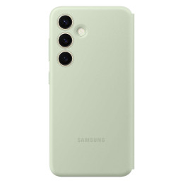 Samsung Smart View Wallet EF-ZS926CGEGWW dėklas su atvartu, skirtas Samsung Galaxy S24+ - šviesiai žalias