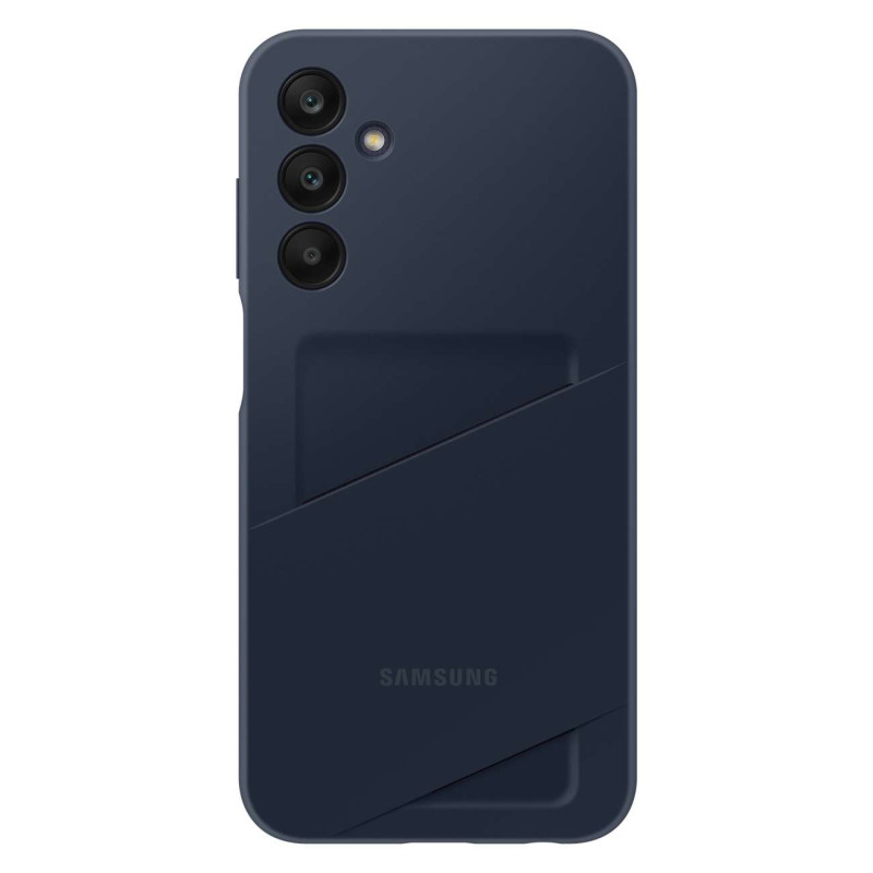„Samsung“ kortelės lizdo dėklas EF-OA256TBEGWW su kortelės lizdu, skirtas „Samsung Galaxy A25 5G“ - juoda ir mėlyna