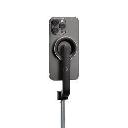 Spigen S570W selfie stick MagSafe trikojis su Bluetooth - juodas
