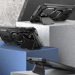 IBLSN Armorbox Mag Supcase su MagSafe, skirta Samsung Galaxy S24 Ultra - juoda
