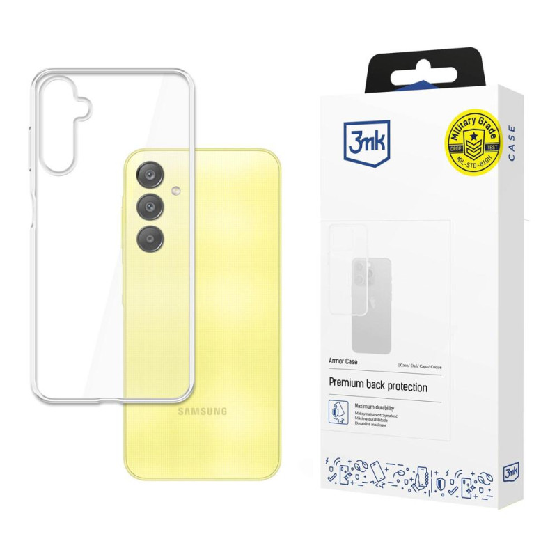 3mk Armor Case Samsung Galaxy A25 5G - skaidrus