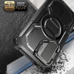 IBLSN Armorbox Mag Supcase su MagSafe Samsung Galaxy S24 - juodas