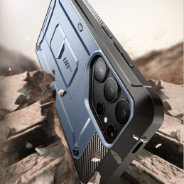 Unicorn Beetle Pro Supcase dėklas, skirtas Samsung Galaxy S24 Ultra - mėlynas