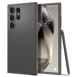 Spigen Liquid Air dėklas Samsung Galaxy S24 Ultra - pilkas