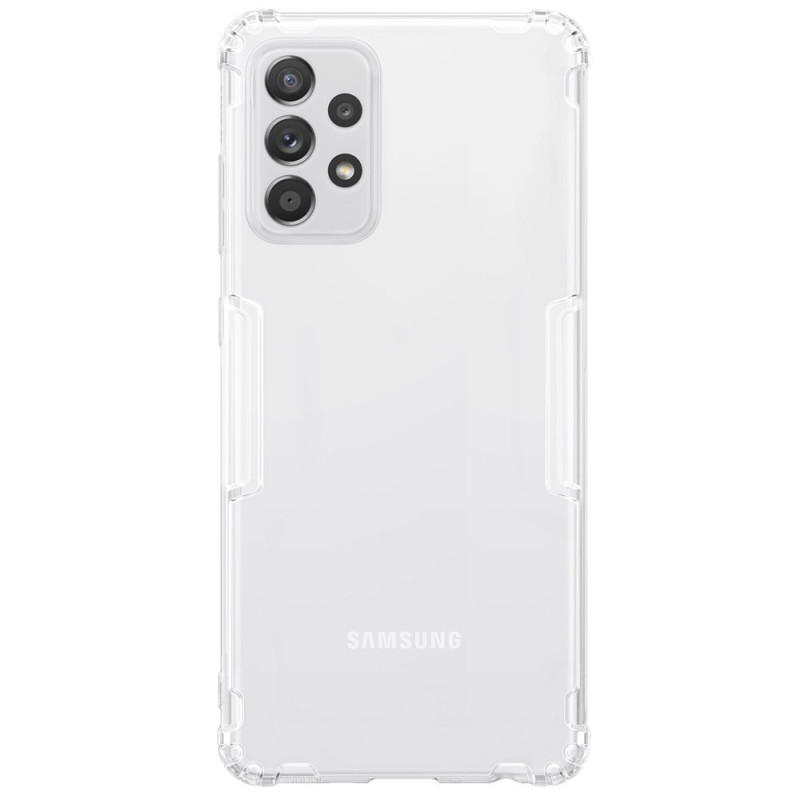 Nillkin Nature gelio dėklas itin plonas Samsung Galaxy A72 4G skaidrus dangtelis