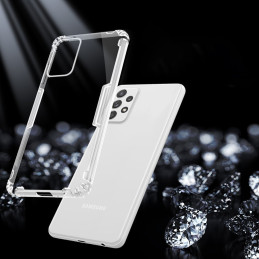 Nillkin Nature gelio dėklas itin plonas Samsung Galaxy A72 4G skaidrus dangtelis