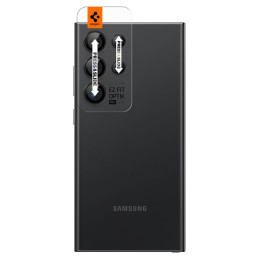 Spigen Optik.tR EZ Fit Camera Protector Samsung Galaxy S24 Ultra - Juoda 2 vnt.