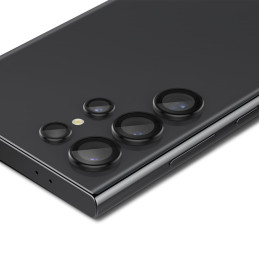 Spigen Optik.tR EZ Fit Camera Protector Samsung Galaxy S24 Ultra - Juoda 2 vnt.