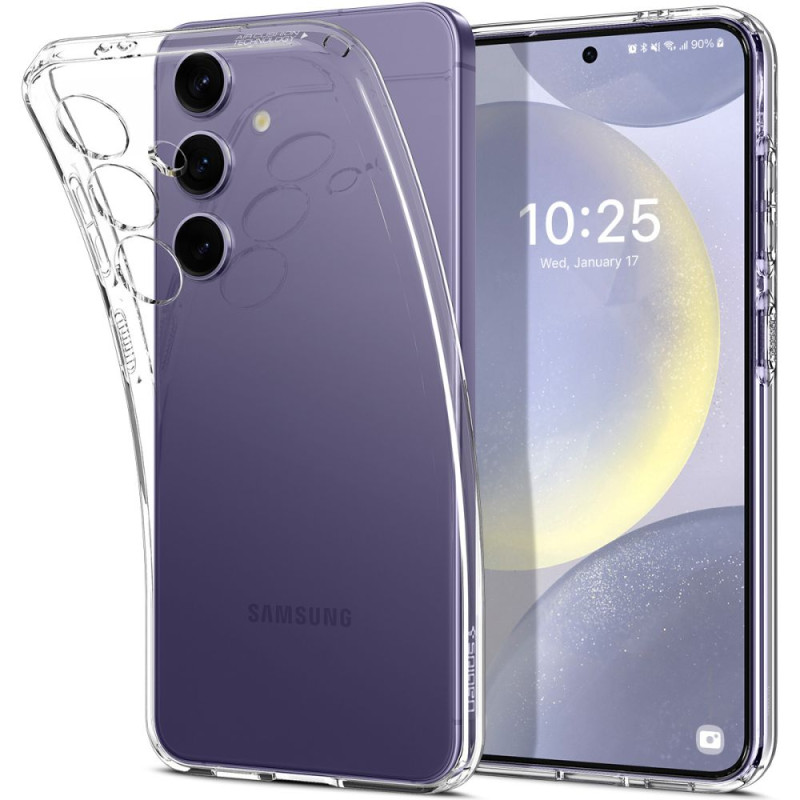 Spigen Skystųjų kristalų dėklas Samsung Galaxy S24 - skaidrus