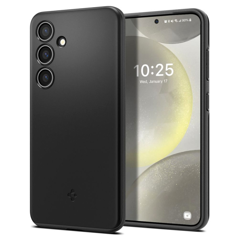 Spigen Thin Fit dėklas, skirtas Samsung Galaxy S24 - juodas