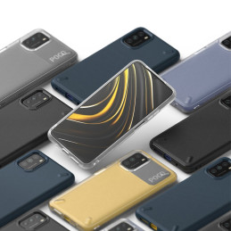 Ringke Onyx patvarus dėklo dangtelis, skirtas Xiaomi Poco M3 tamsiai mėlynai (OXXI0002)
