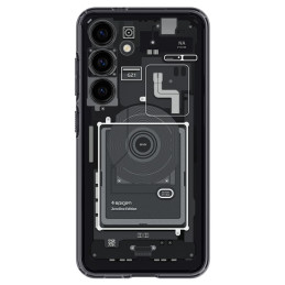 Spigen Ultra Hybrid dėklas, skirtas Samsung Galaxy S24 - tamsiai pilkas (Zero One modelis)