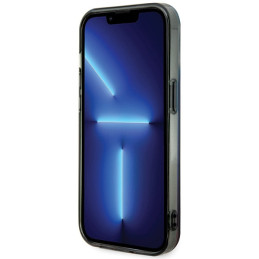 BMW M Gradient MagSafe dėklas iPhone 15 Pro - raudonos ir mėlynos spalvos