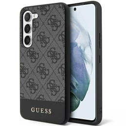 Guess 4G Stripe Collection dėklas, skirtas Samsung Galaxy S24+ - juodas