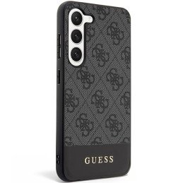 Guess 4G Stripe Collection dėklas, skirtas Samsung Galaxy S24+ - juodas